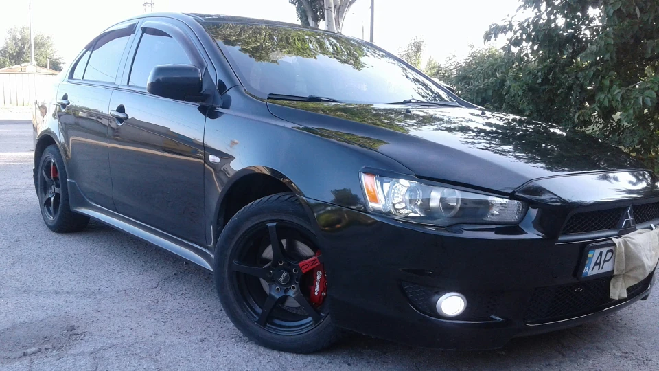 Mitsubishi Lancer X ¥ black daemon ¥
