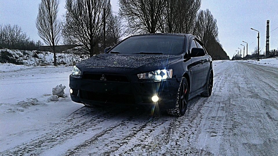 Mitsubishi Lancer X ¥ black daemon ¥ 4