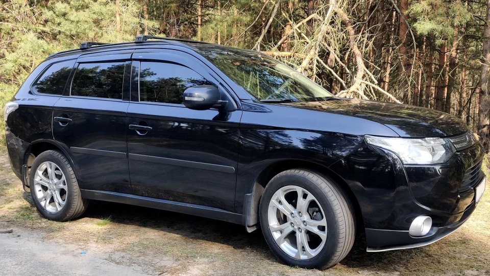 Mitsubishi Outlander Чорний звір =) 4