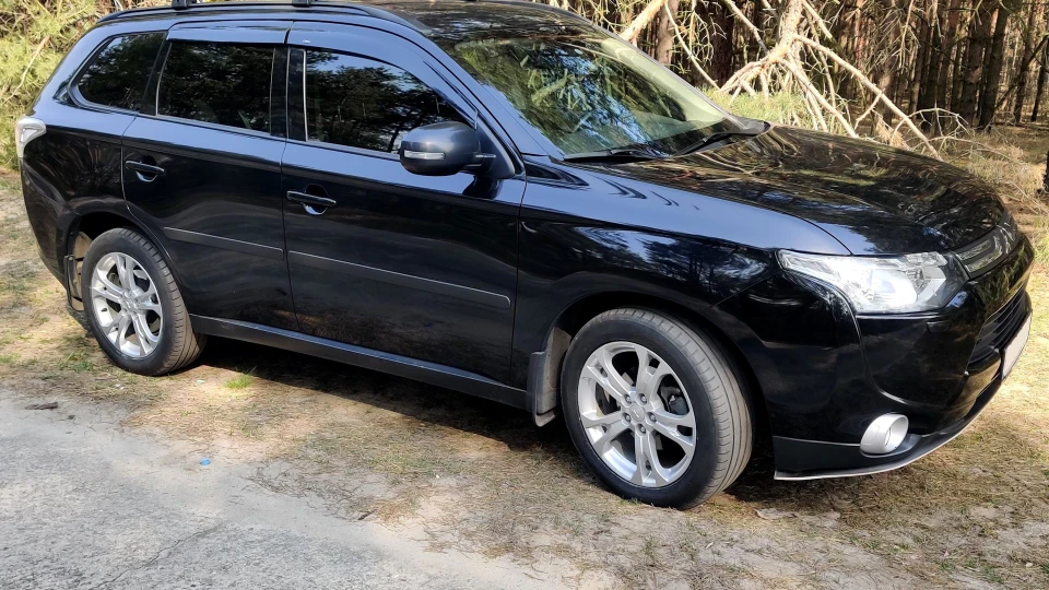 Mitsubishi Outlander Чорний звір =) 5