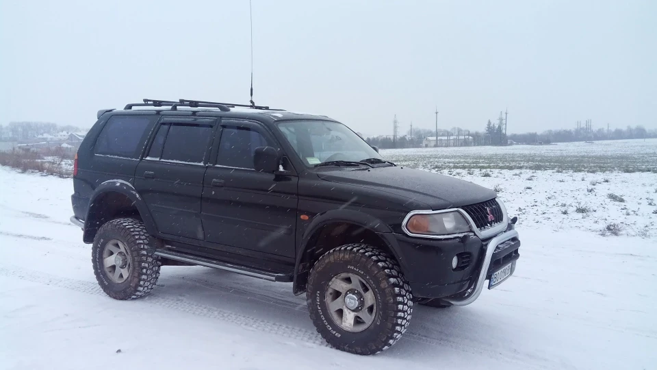 Mitsubishi Pajero Sport Чорний Монах 5