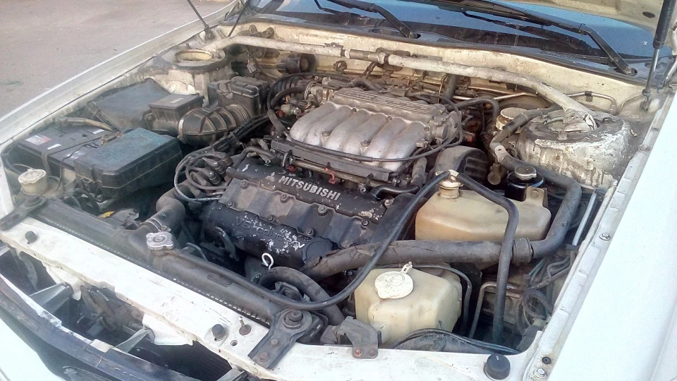 Mitsubishi Sigma #Сніжка 3