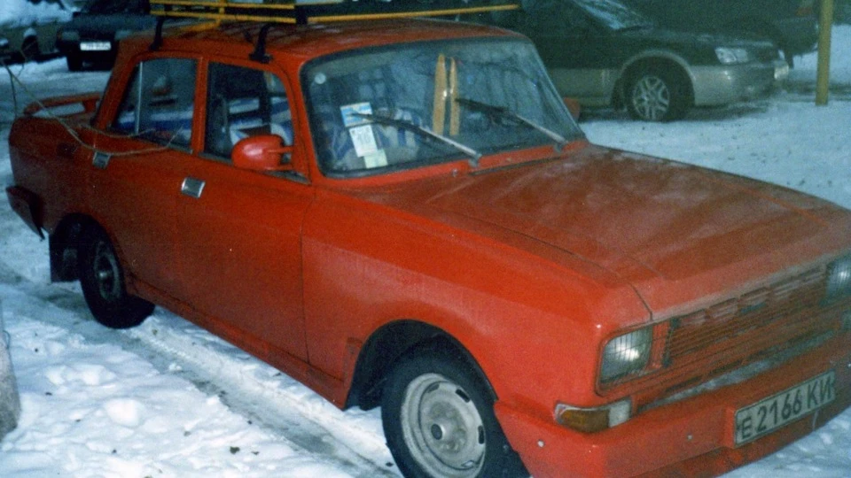 Москвич 2140 червоний дракон 4