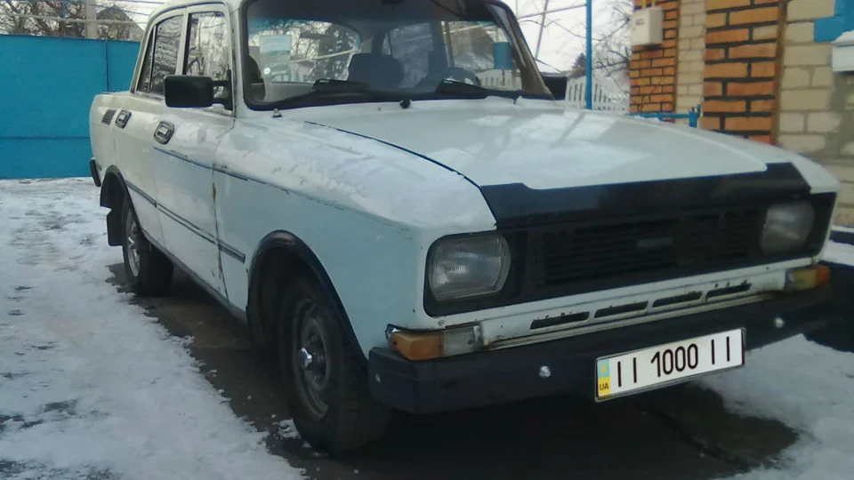 Москвич 2140 білий скорпіон 5