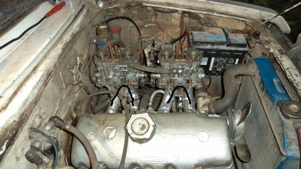 Москвич 2140 DELORTO DRLA36 2