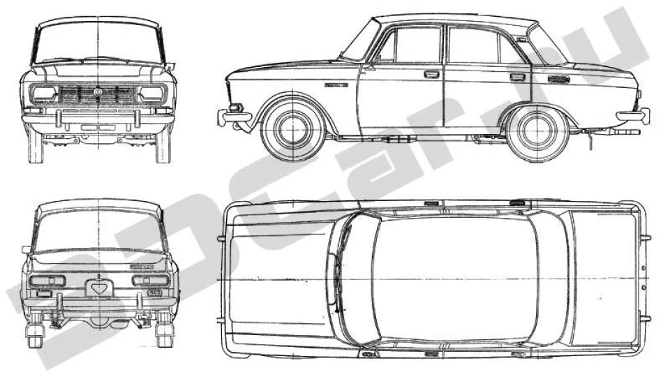 Москвич 2140 Rage Rod Сорока 3