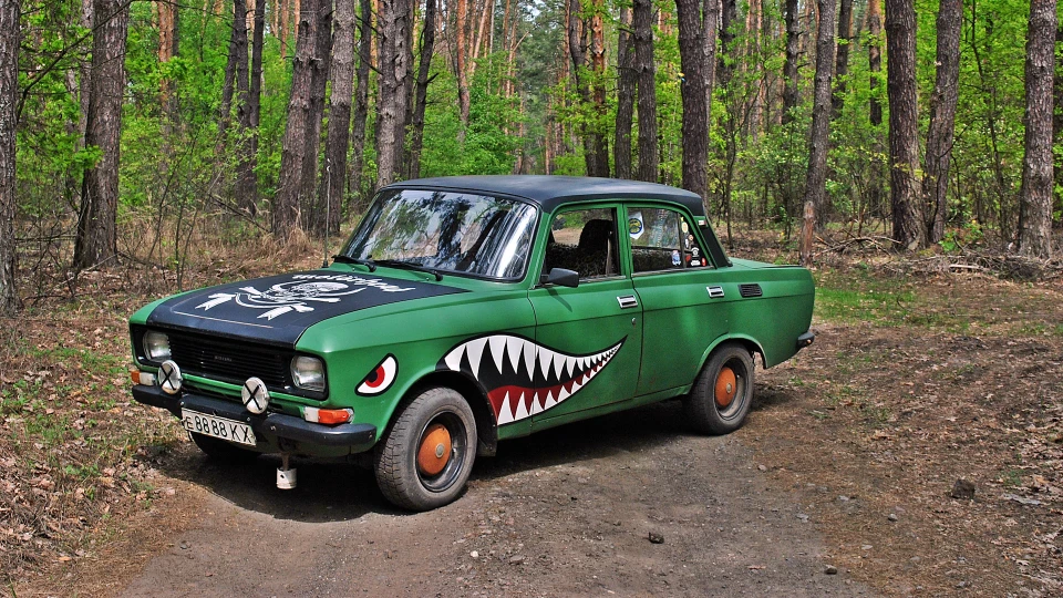 Москвич 2140 Rat, який по трешу 3