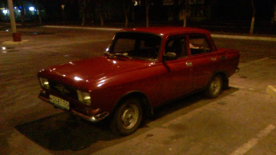 Москвич 2140 Вишневий =) 3
