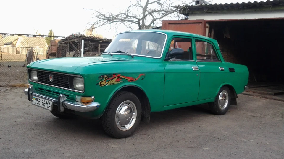 Москвич 2140 Зелений Дракон 2