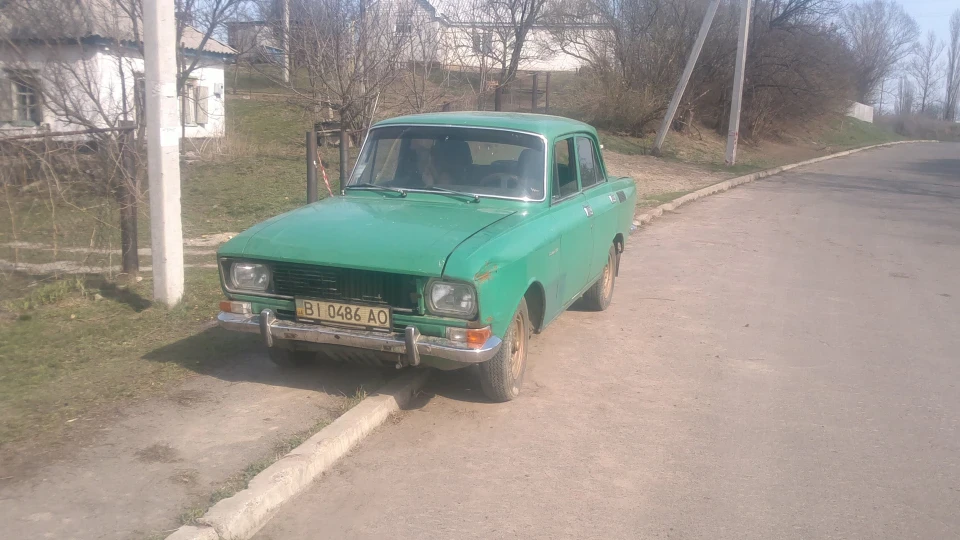 Москвич 2140 зелений кабріолет 5