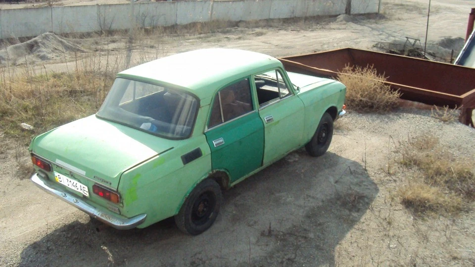 Москвич 2140 зелений іржавий за те мій 2