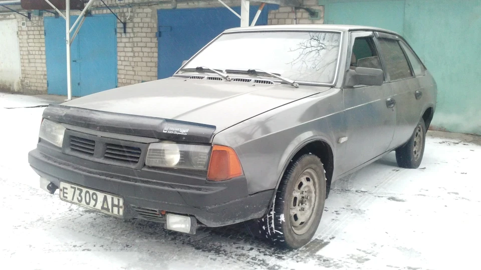 Москвич 2141 Мокрий асфальт 2