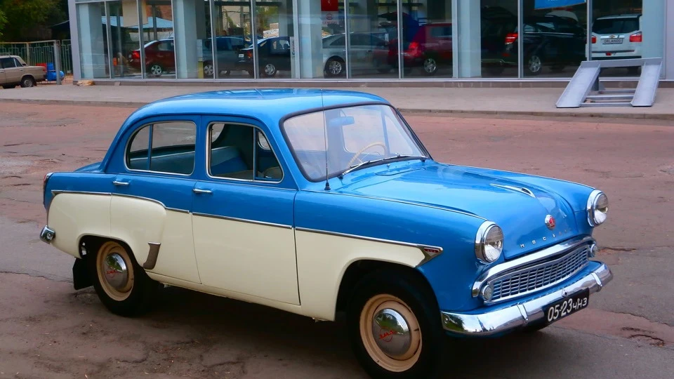 Москвич 403 синій СРСР 2