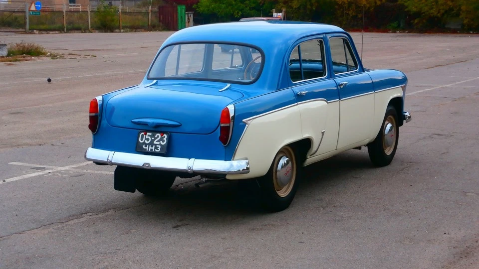 Москвич 403 синій СРСР 3