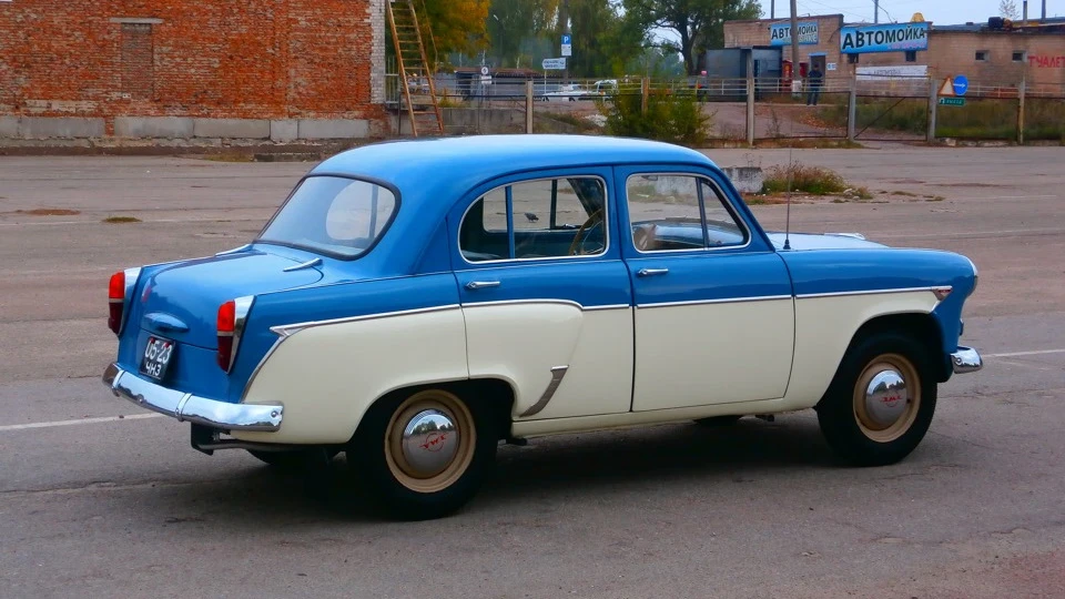 Москвич 403 синій СРСР 4