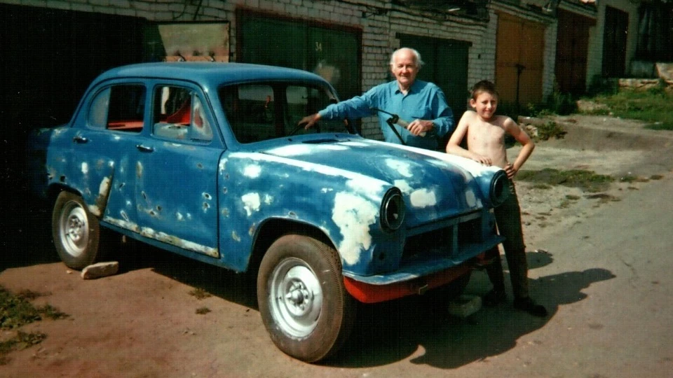 Москвич 407 Синій металік 2