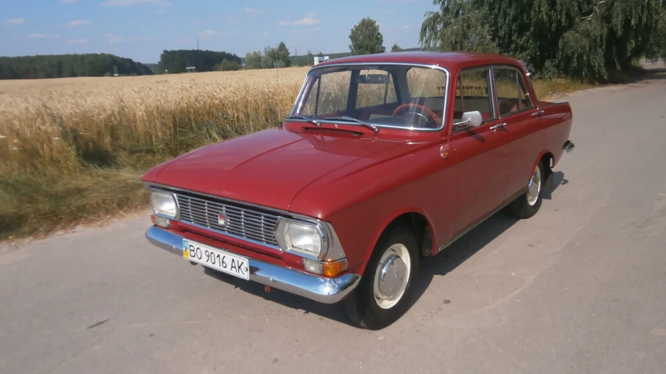 Москвич 408 рубінова зірка 1970 р