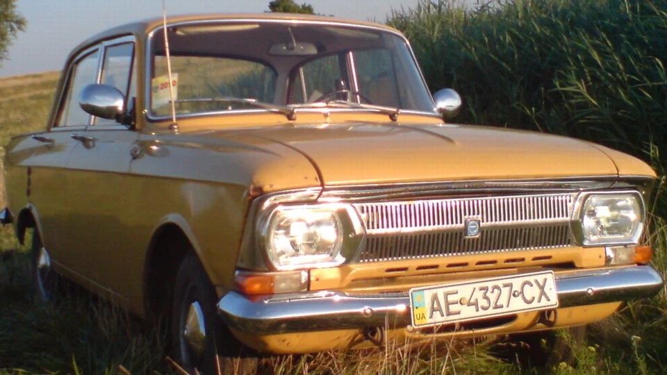 Москвич 412 колір Золоте Руно 3