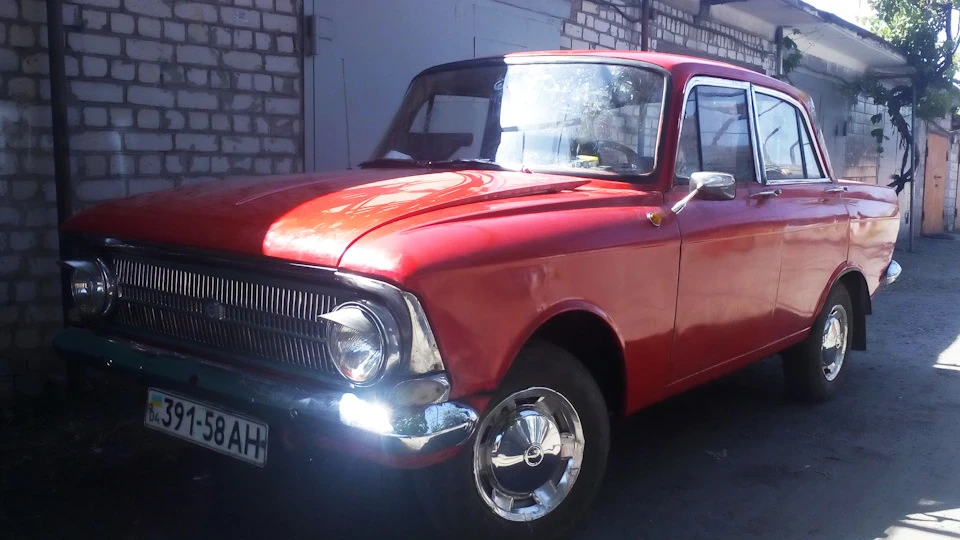 Москвич 412 червоний акрил 2