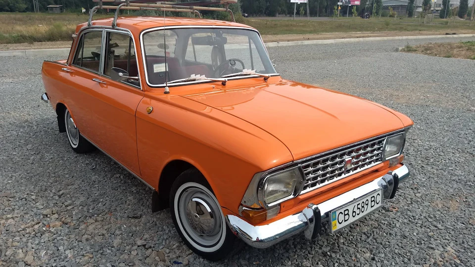 Москвич 412 Помаранчевий Соняшник 4