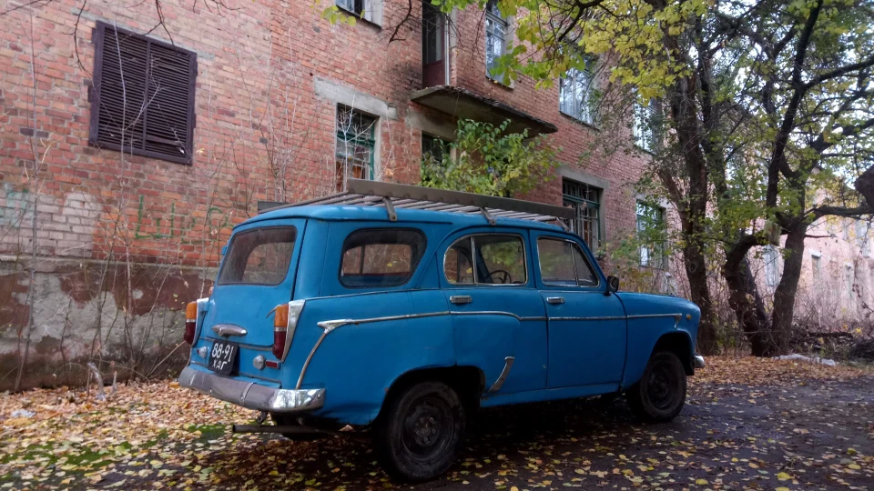 Москвич 423 Н Синій дракон! 3