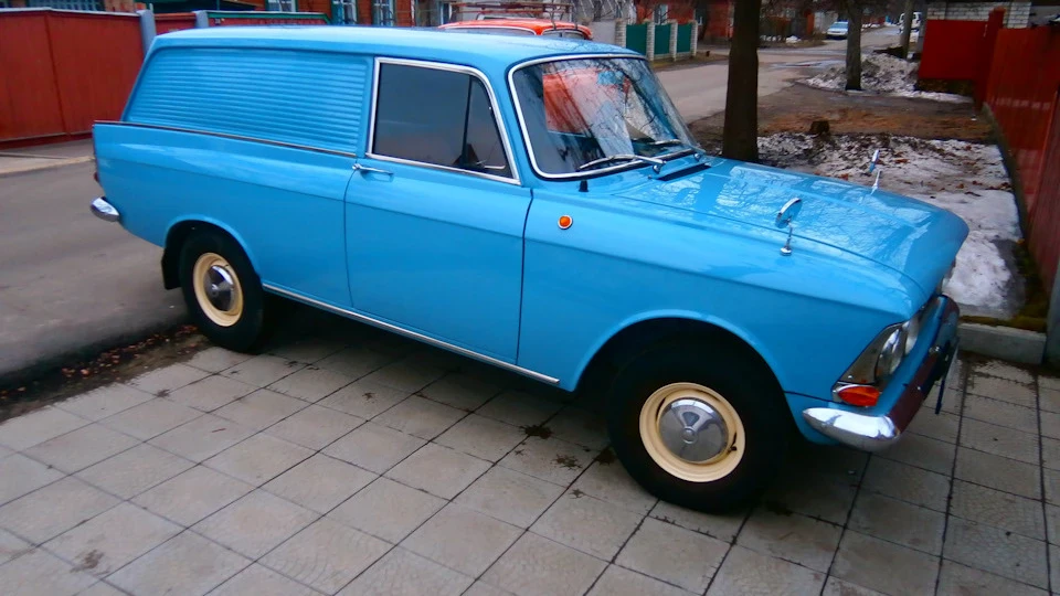 Москвич M433 блакитний деверсант 2