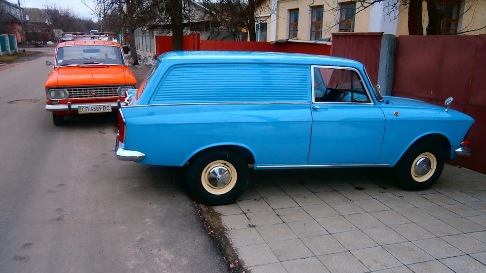 Москвич M433 блакитний деверсант 3