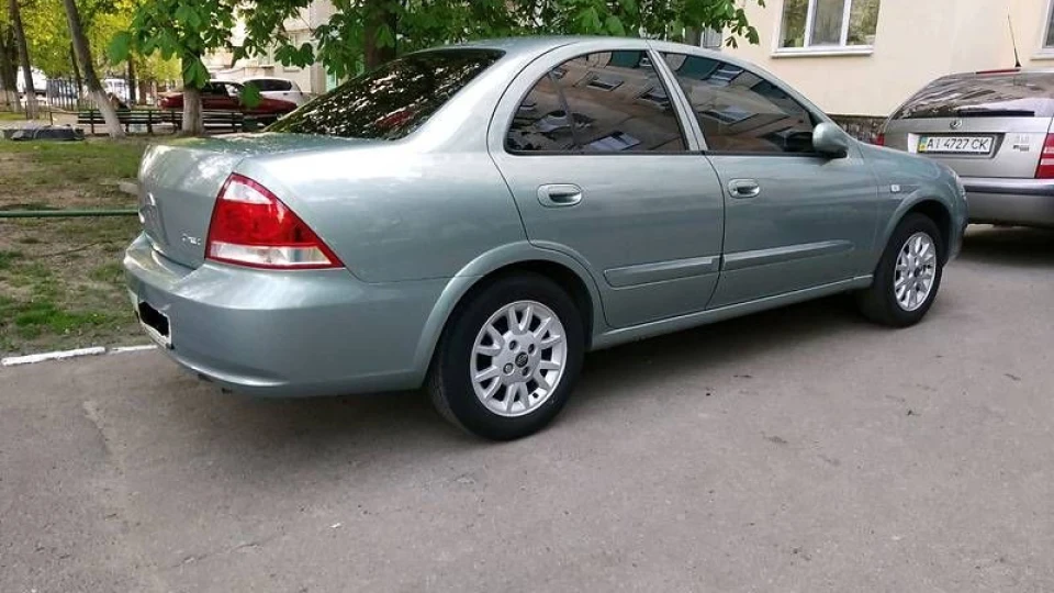 Nissan Almera Classic Оливка 5