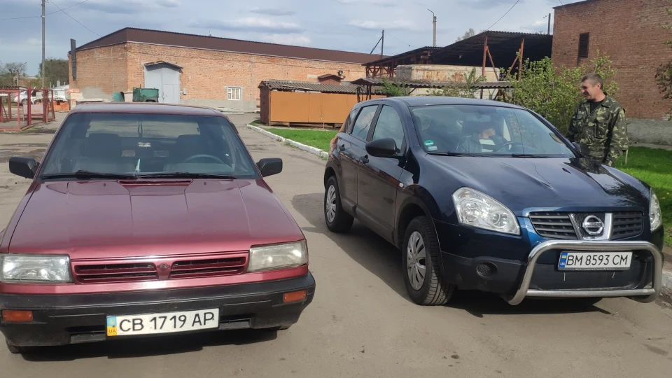 Nissan Bluebird LD 20 трактор 4