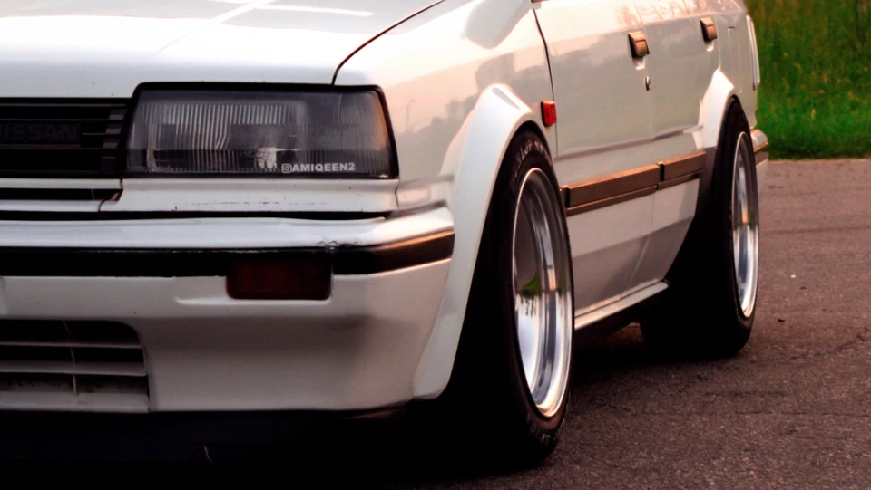 Nissan Bluebird #шкуровоз 4