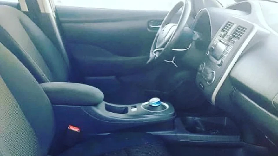 Nissan Leaf Біла Електричка