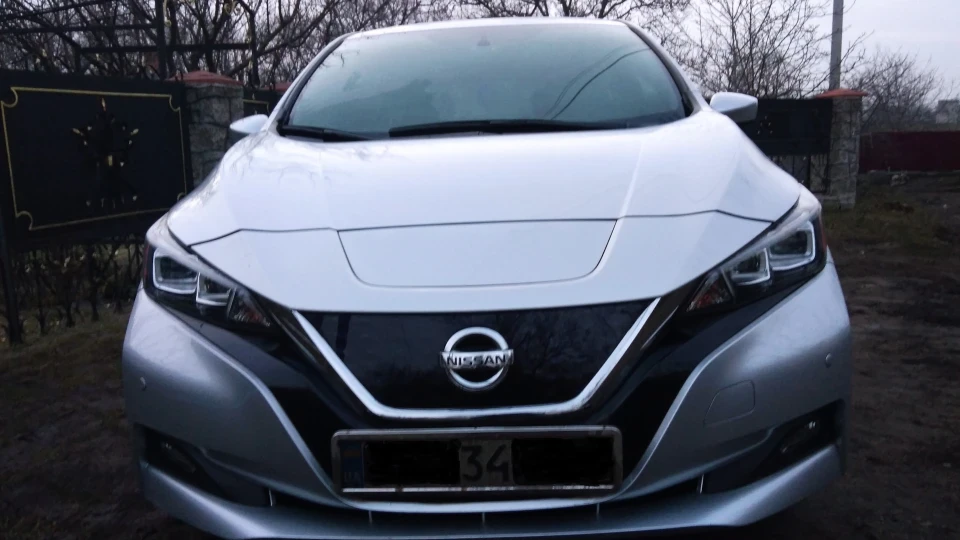 Nissan Leaf Срібний Металик 3