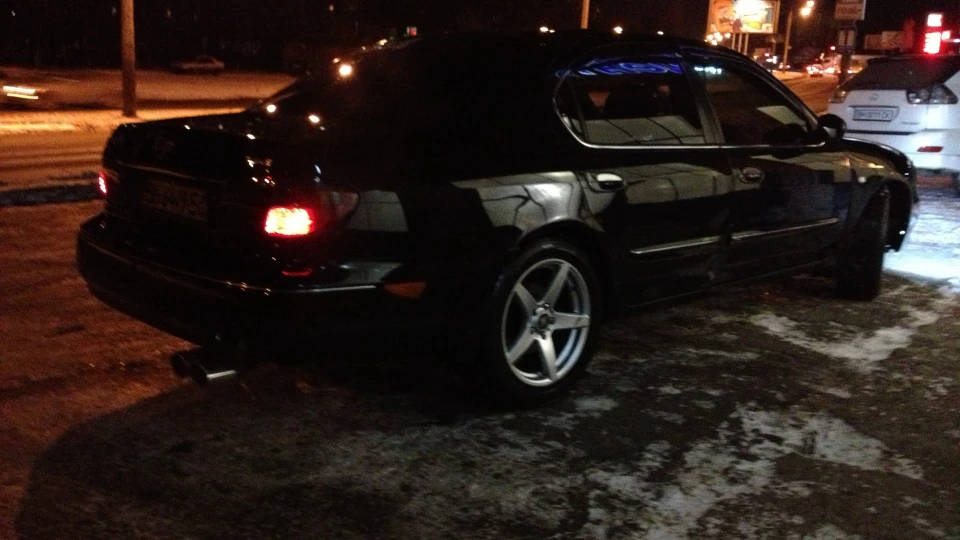 Nissan Maxima QX Black Bitch 2