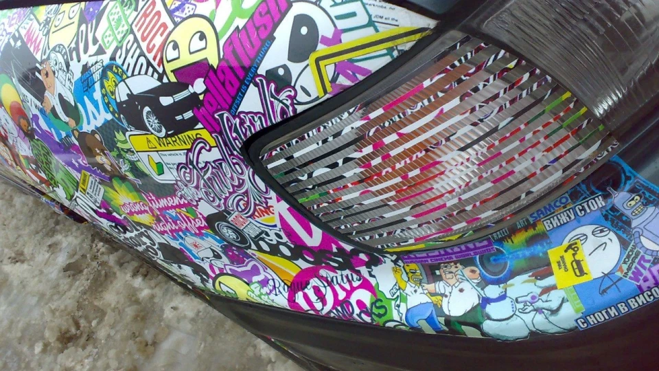 Nissan Maxima QX Sticker-BOOM 2