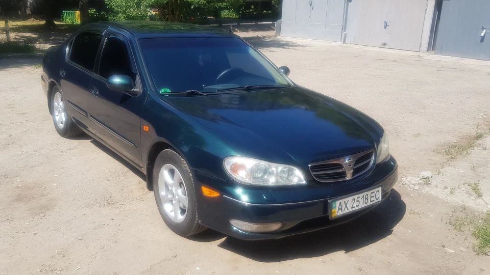 Nissan Maxima QX зелений металик🐲 2