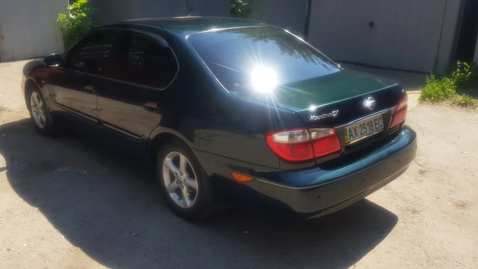 Nissan Maxima QX зелений металик🐲 3