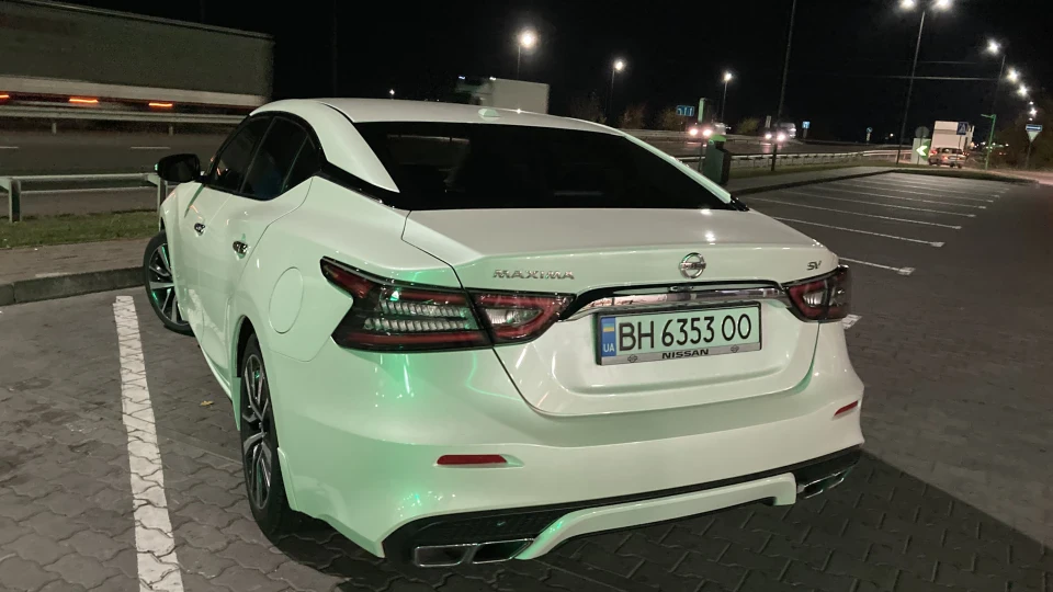 Nissan Maxima 3.5 CVT білий корабель 5