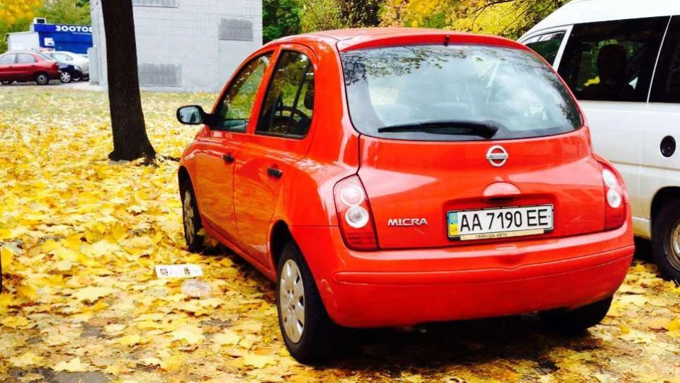 Nissan Micra моя мала 3