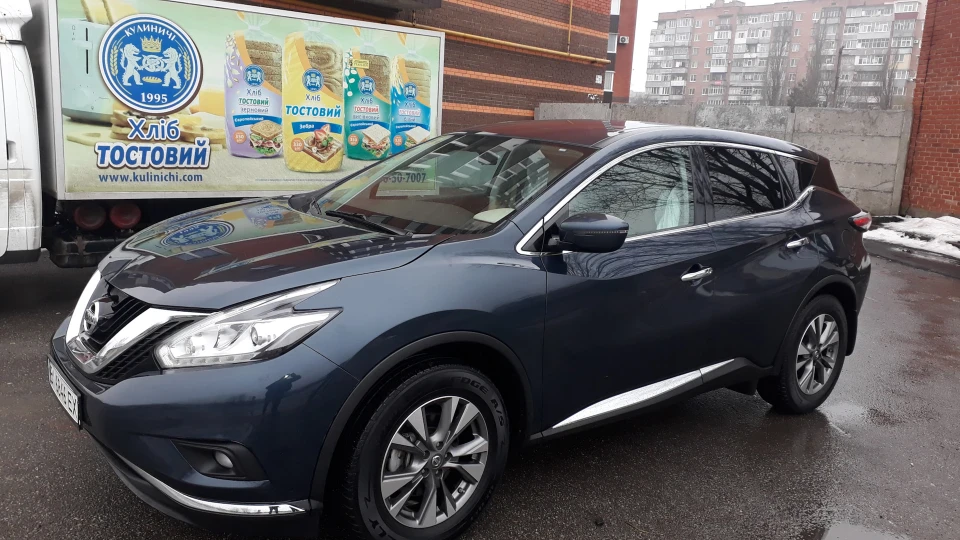 Nissan Murano Синій міталік 3.5 атмосф