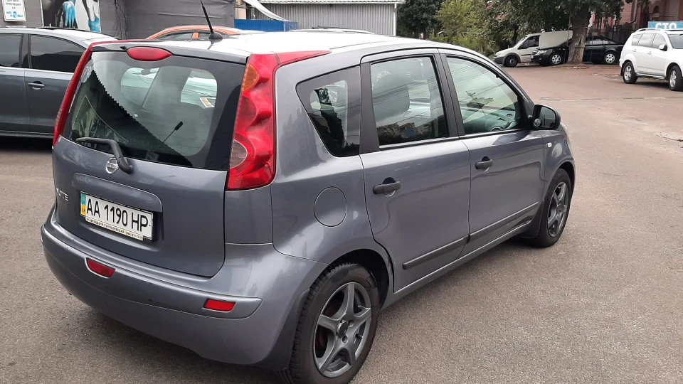 Nissan Note 1,6 ATM + ГБО 3