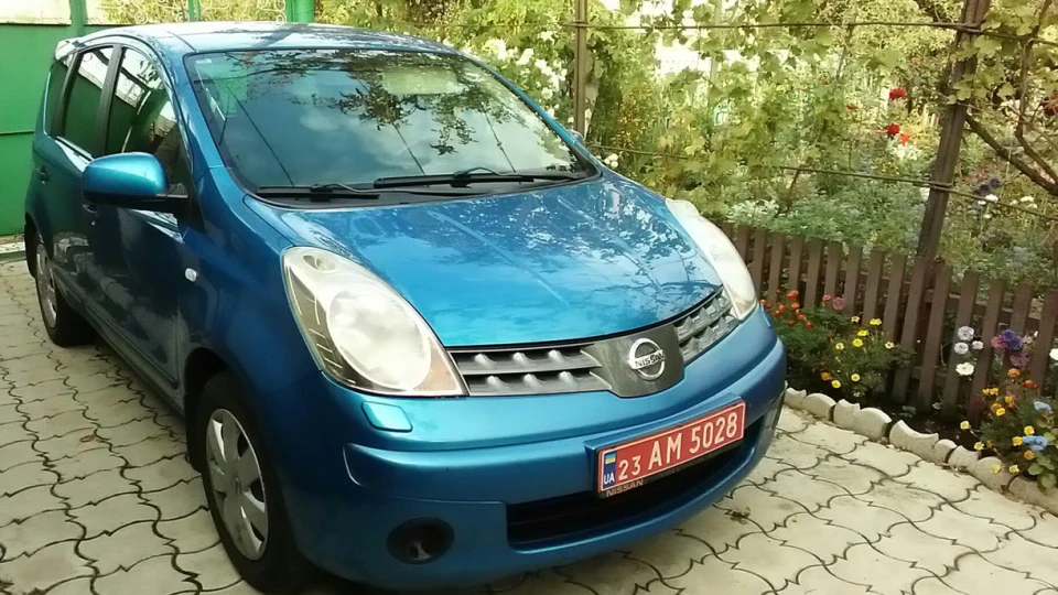 Nissan Note 1.6 -Синій ЇЖИК 4
