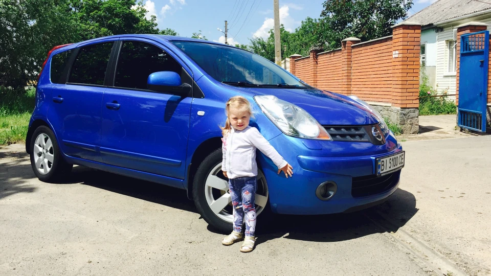 Nissan Note Ультрамарин 2