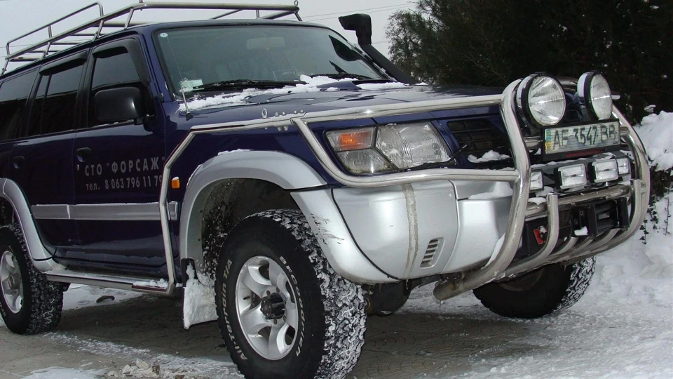Nissan Patrol синій крокодил 5