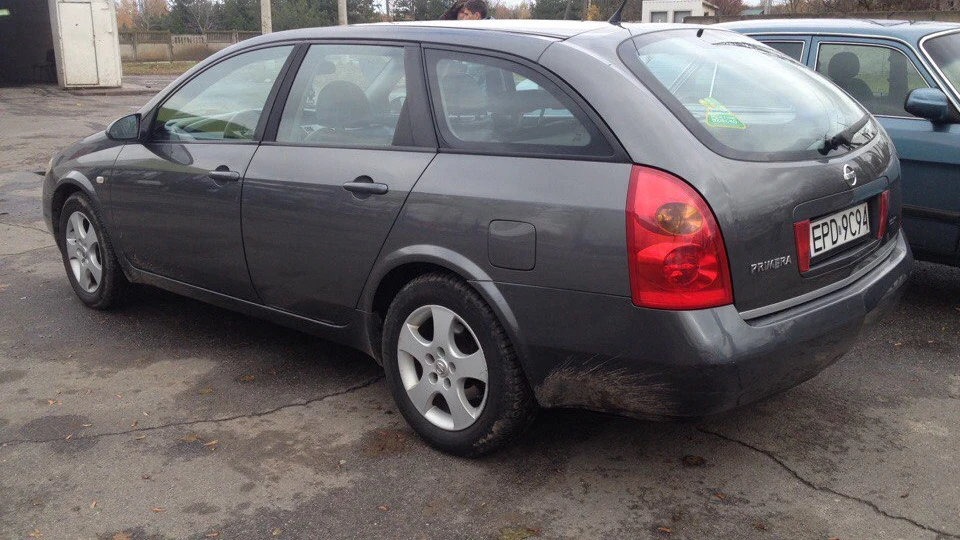 Nissan Primera Wagon на польських бляхах 2