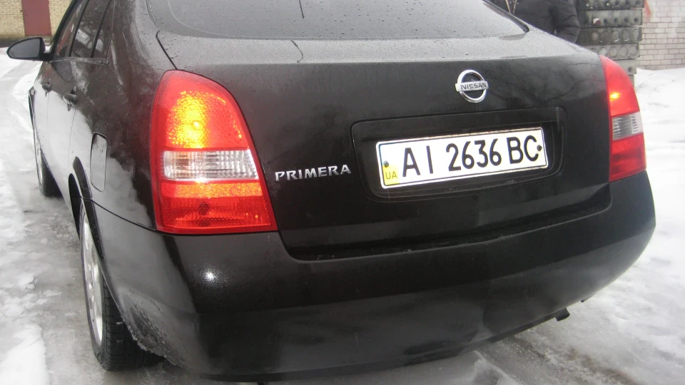 Nissan Primera Чорний металік 5