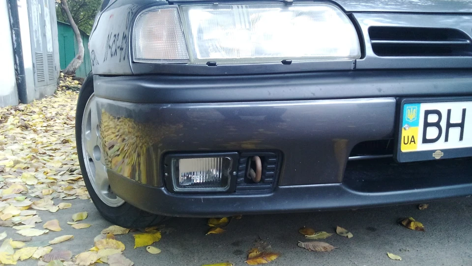 Nissan Primera мокрий асфальт, 2.0л 2