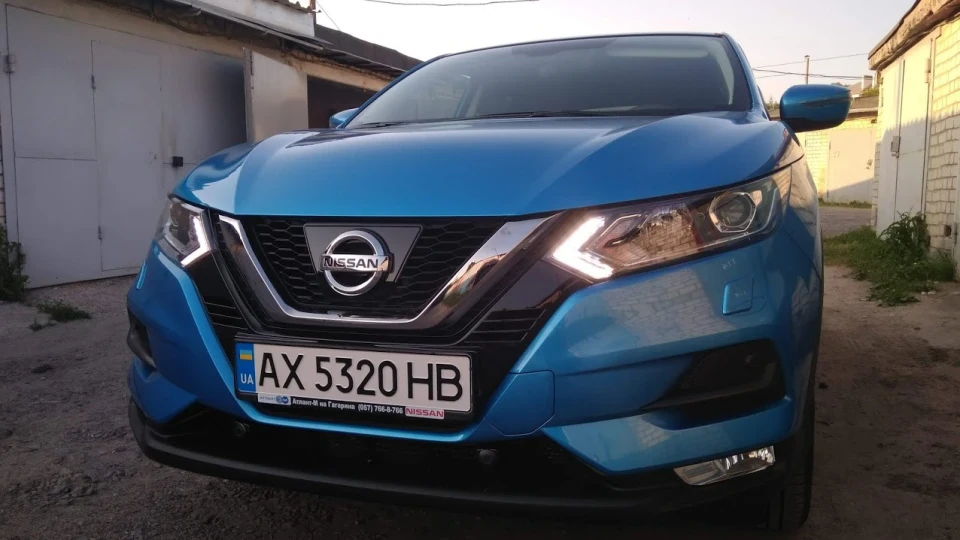 Nissan Qashqai Azure* бензинова синева 3
