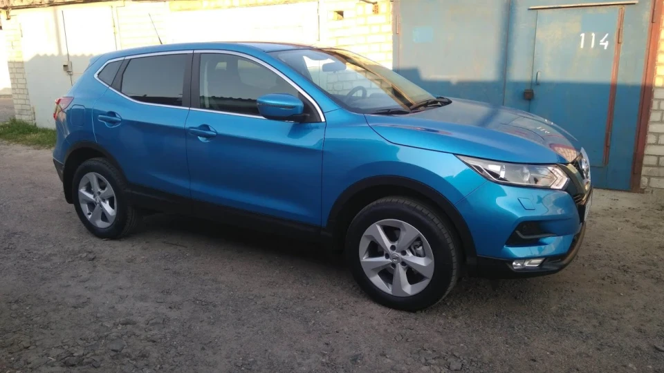 Nissan Qashqai Azure* бензинова синева 4