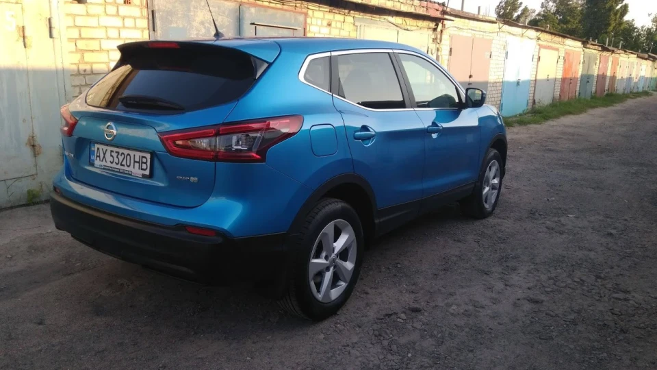 Nissan Qashqai Azure* бензинова синева 5