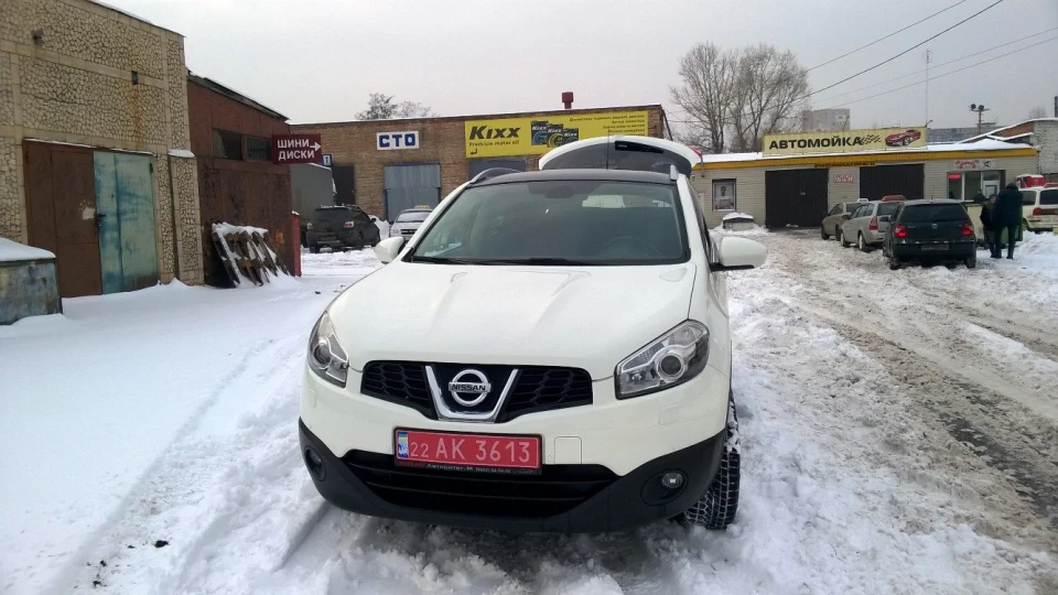 Nissan Qashqai Біла))) 3